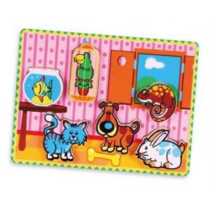 Пазл Viga Toys Домашние животные