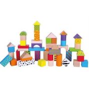 Набор блоков Viga Toys С рисунком