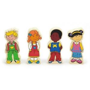 Набор магнитов Viga Toys Дети