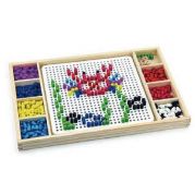 Гра 2в1 Viga Toys Мозаїка&Лудо 