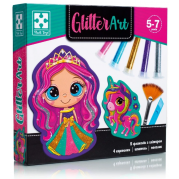 Набор для творчества с глитером Glitter Art Сказочные принцессы