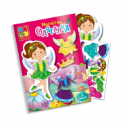 Гра магнітна одягалка в папці Фея