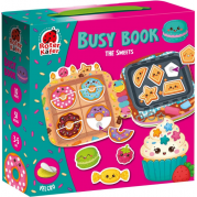 Гра розвиваюча з липучками Бізі Бук Смаколики