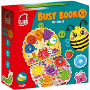 Гра розвиваюча з липучками Бізі Бук Смайлики