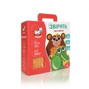 Деревянная мозаика Зверята