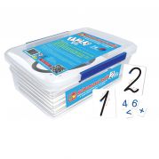 Дидактический набор демонстрационного материала по изучению цифр и знаков на магнитах 