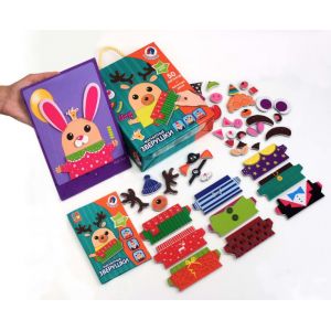 Магнитная игра Зверушки