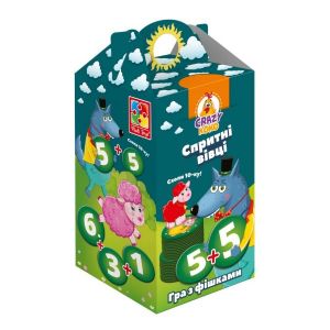 Гра з фішками Спритні вівці. Схопи 10-ку!