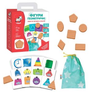 Гра Дерев'яні Геометричні фігури