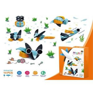 Магнітний конструктор Magkiss 14 деталей