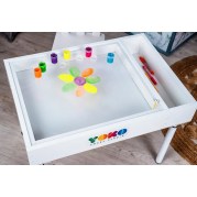 Прозора кришка для планшета (стола) для пісочноі анімації