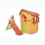 Лісовий будиночок і гірка