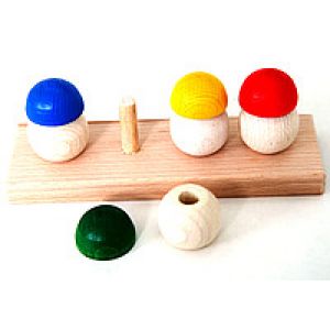 Вкладыш Собери грибочки 4шт