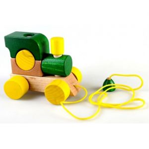 Паровозик с веревкой