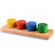 Вкладыш цилиндры-цвет 4шт