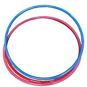 Обруч для гімнастики пластик