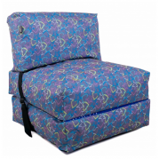 Безкаркасне крісло розкладне