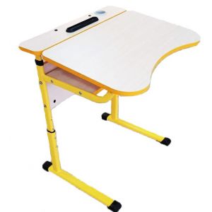 Стол 1-местный с полкой с регулировкой угла наклона столешницы № 4-7