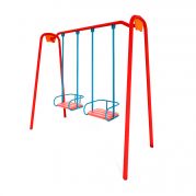 Гойдалка подвійна на металевих стійках